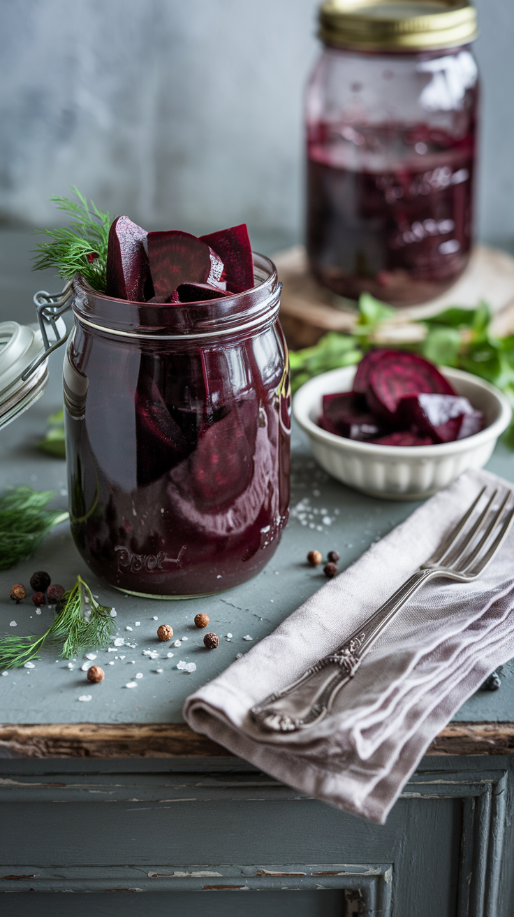 Lacto-Fermented Beets